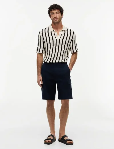 Tommy Hilfiger Twill Relaxed Cargo Shorts | Navy