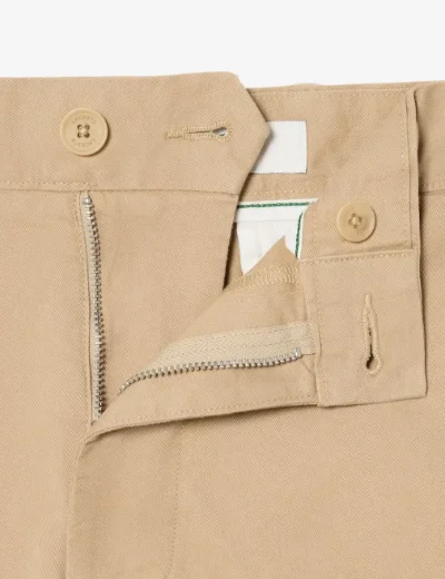 Lacoste Stretch Twill Chino Shorts | Beige