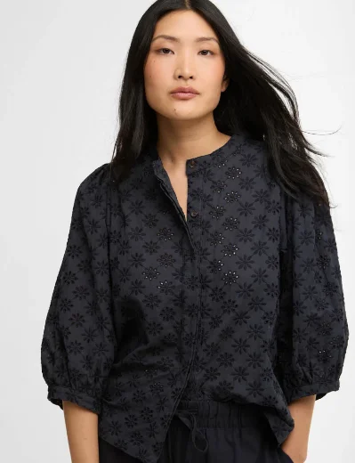 Barbour Womens Layla Top | Navy