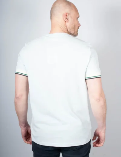 Fred Perry Twin Tipped Cuff T-shirt | Ice Blue