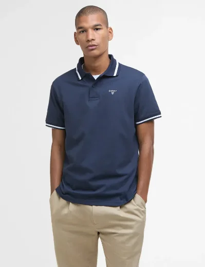 Barbour Ferrybridge Lightweight Polo | Navy