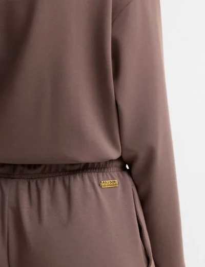 Picture of Barbour INTL Womens Kemora Trousers | Truffle