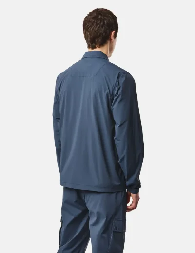 Weekend Offender Southbank Technical Overshirt | Lagoon