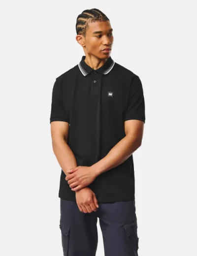 Weekend Offender Rockhampton Polo Shirt | Black