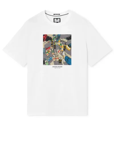 Weekend Offender Imbibo Graphic T-shirt | White