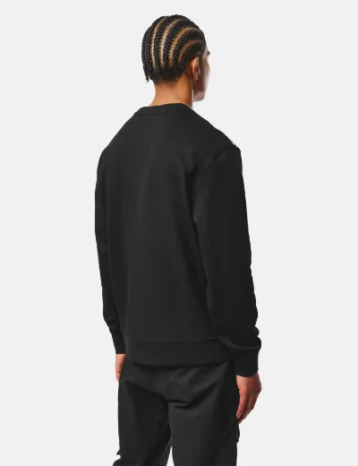 Weekend Offender Beida Mid House Check Panel Sweat | Black