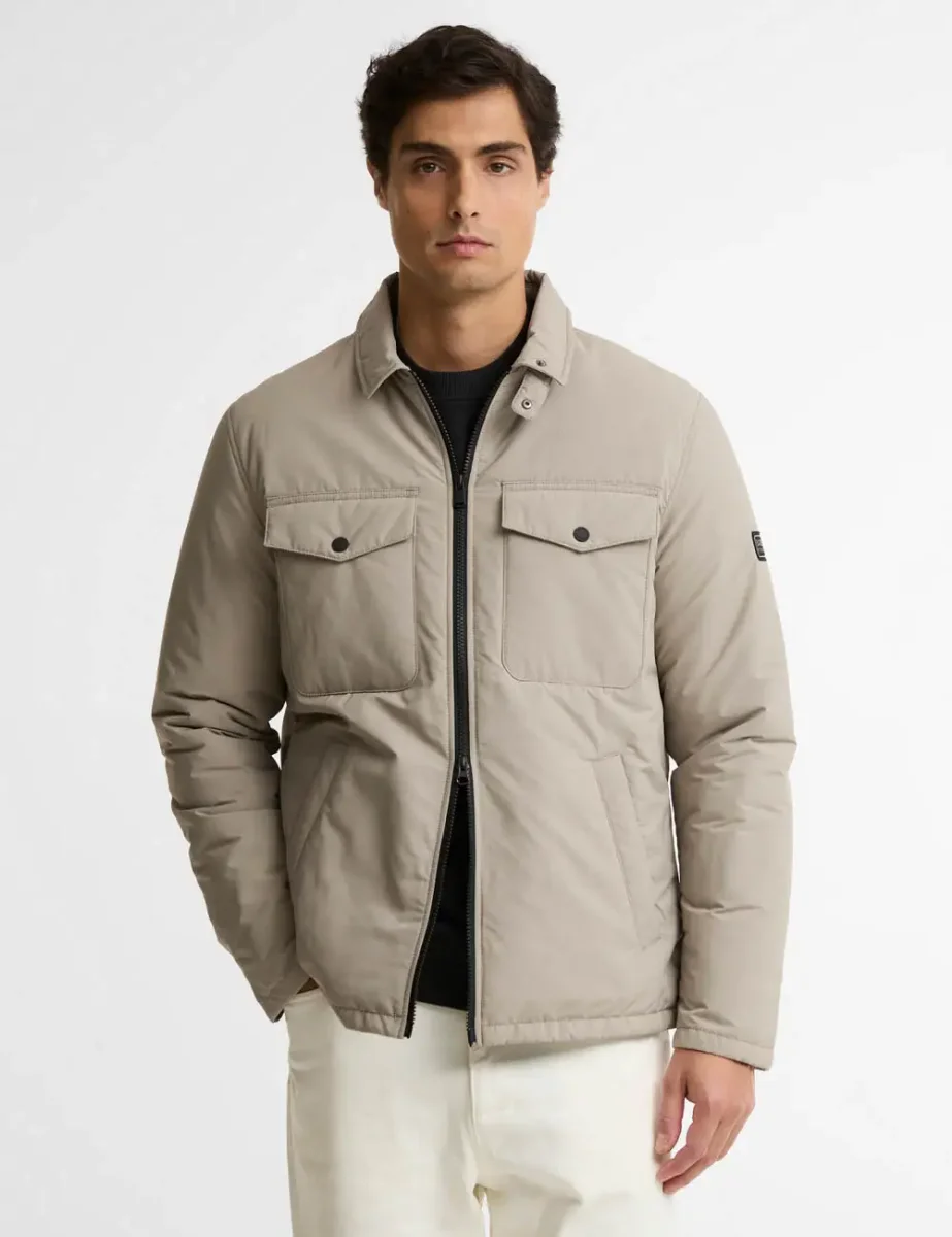 Barbour International Distill Quilted Jacket | Stone