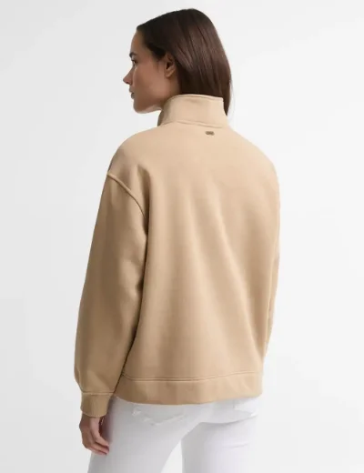 Barbour Womens Zaria Half Zip | Warm Trench