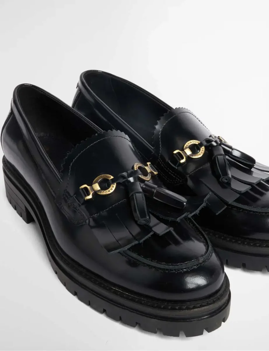 Barbour Womens Ava Loafer | Black