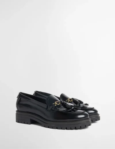 Barbour Womens Ava Loafer | Black