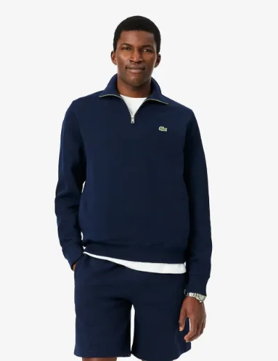 Lacoste Half Zip Sweater | Blu Marine