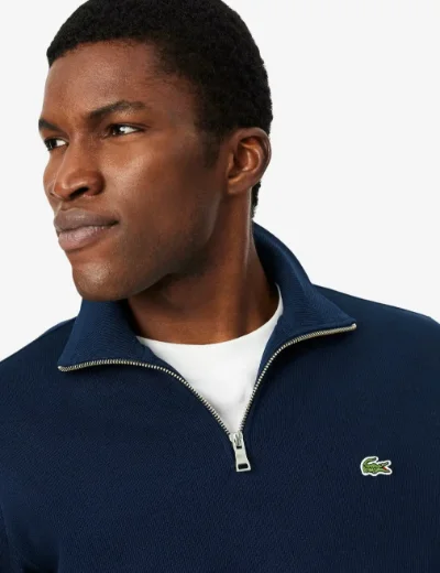 Lacoste Half Zip Sweater | Blu Marine