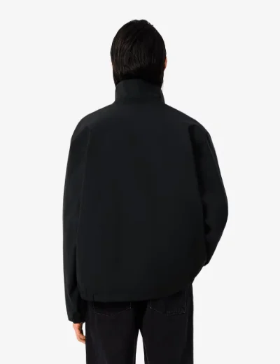 Lacoste Water-Repellent Commuter Windbreaker | Black