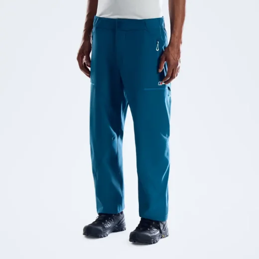 Picture of Berghaus Mens Vantashell Pants | Blue Abyss
