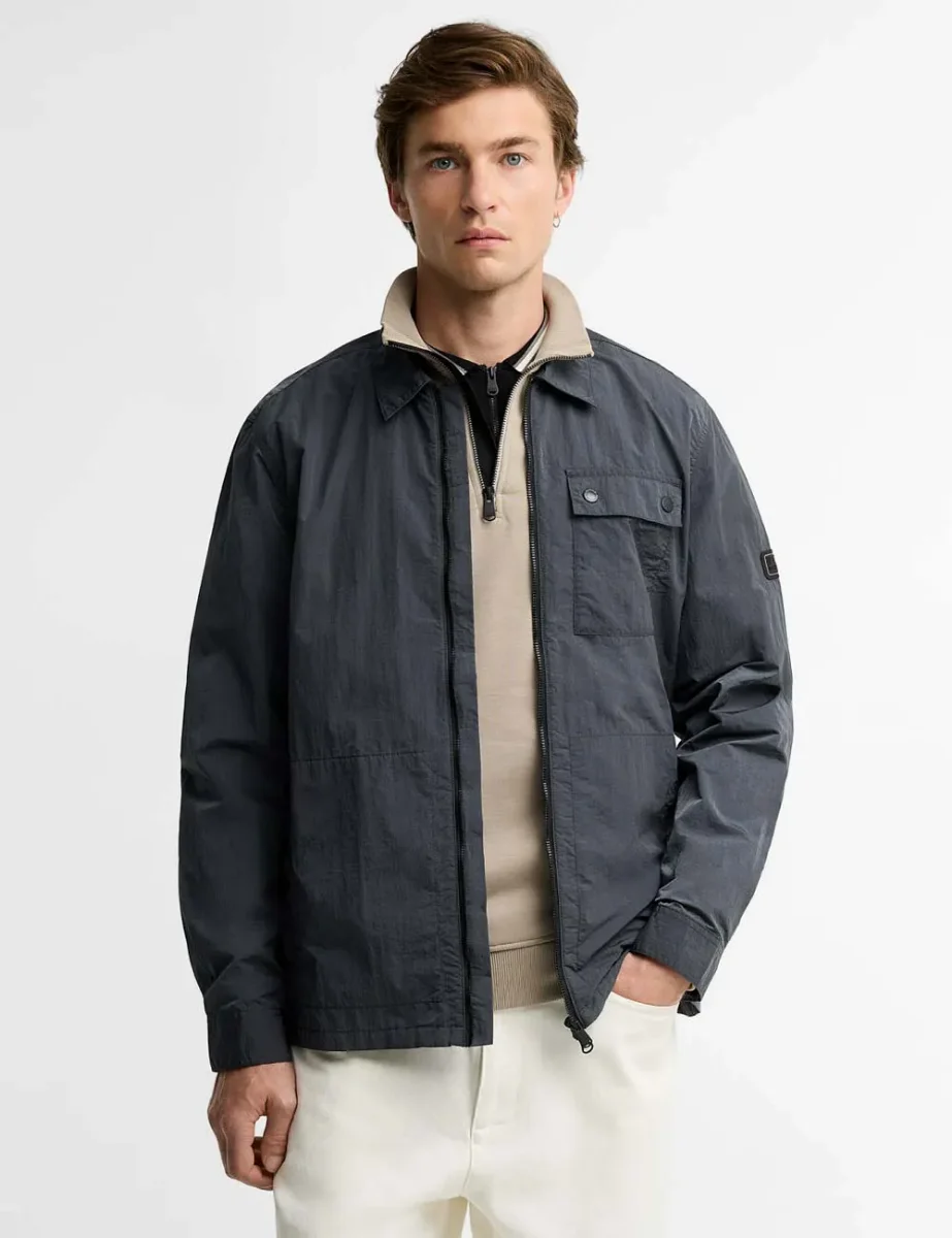 Picture of Barbour International Inline Overshirt | Asphalt