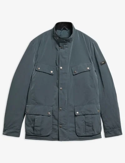 Barbour International 90th Anniversary Duke Casual Jacket | Dark Slate
