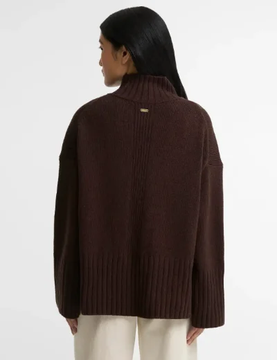 Barbour Womens May Knitted Jumper | Rustic