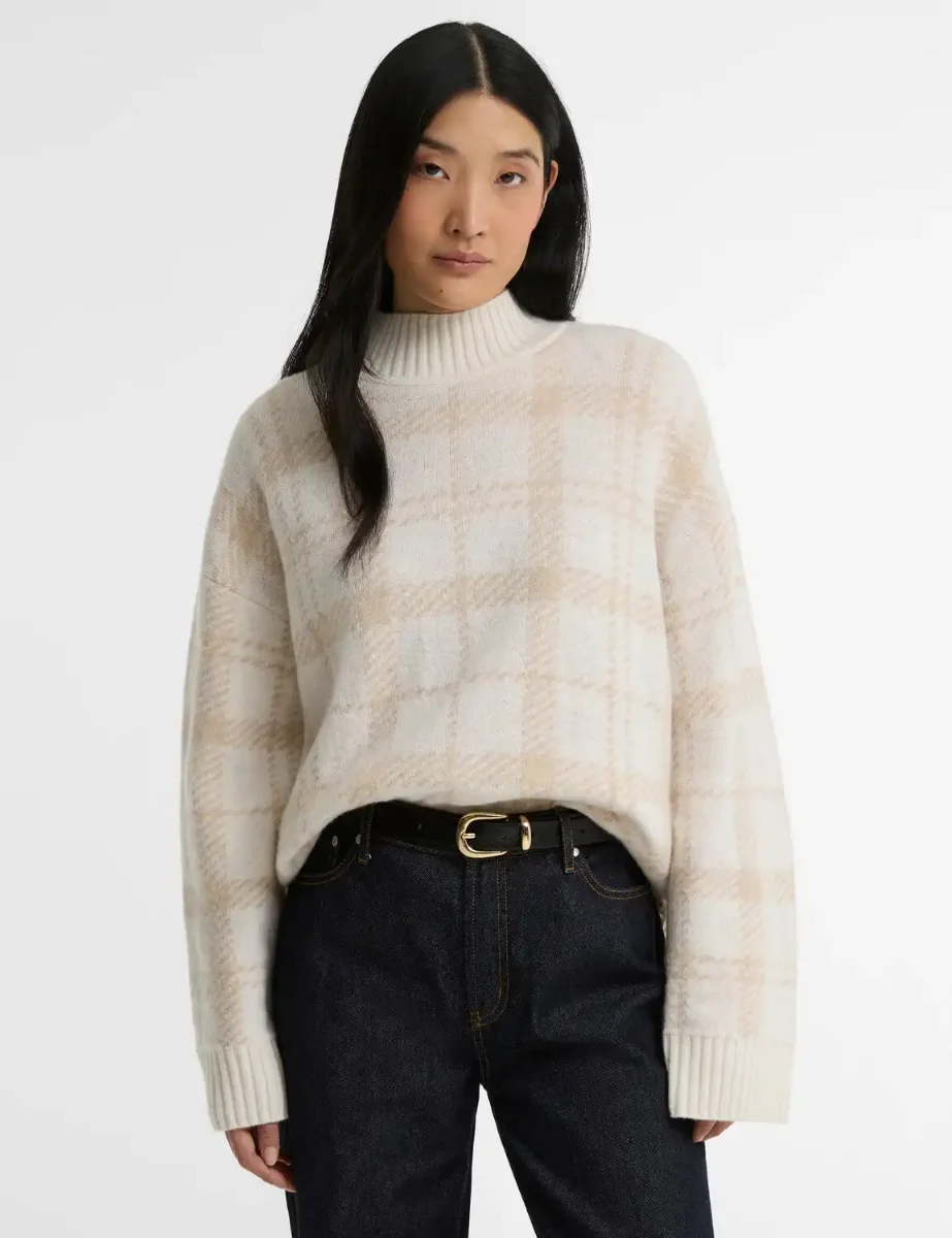 Barbour Womens Delilah Knitted Jumper | Cloud Multi