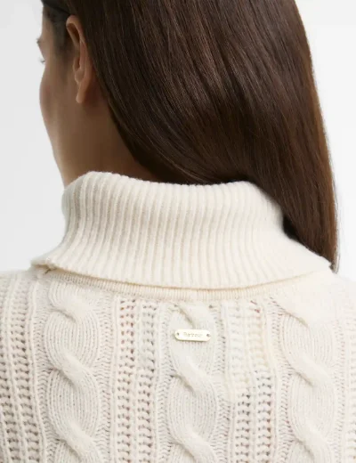 Barbour Womens Agatha Knit | Ecru