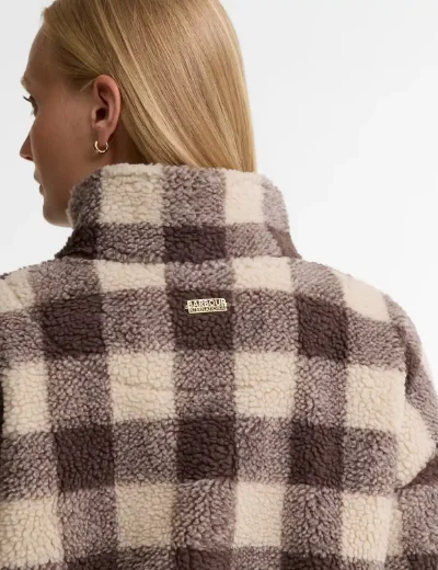 Barbour International Womens Amaya Fleece | Truffle Multi