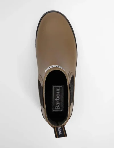 Barbour Halton Ankle Wellingtons | Military Brown