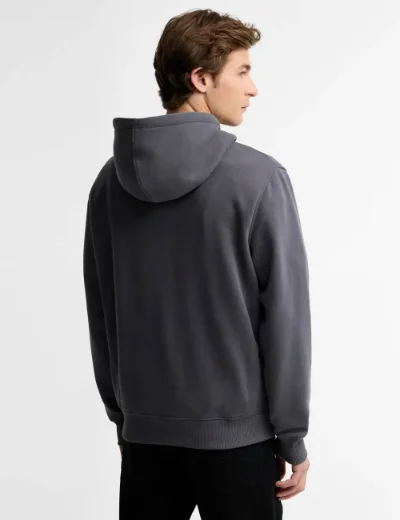 Picture of Barbour INTL Mens Inline Hooded Sweat | Asphalt