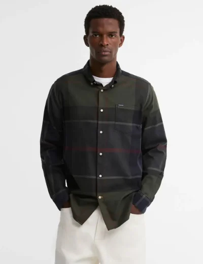 Barbour Dunoon Tailored Fit Shirt | Shadow Classic Tartan