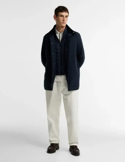Barbour Northdale Waterproof Mac Jacket | Navy