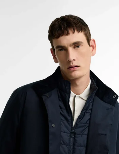 Barbour Northdale Waterproof Mac Jacket | Navy