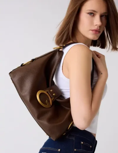 Picture of Guess Women's Camden Shoulder Bag | Brown