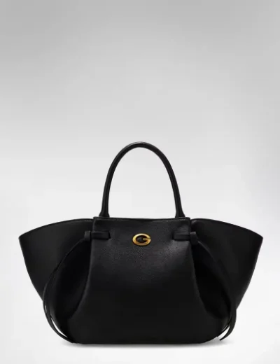 Guess Womens Allegra Faux Leather Handbag | Black