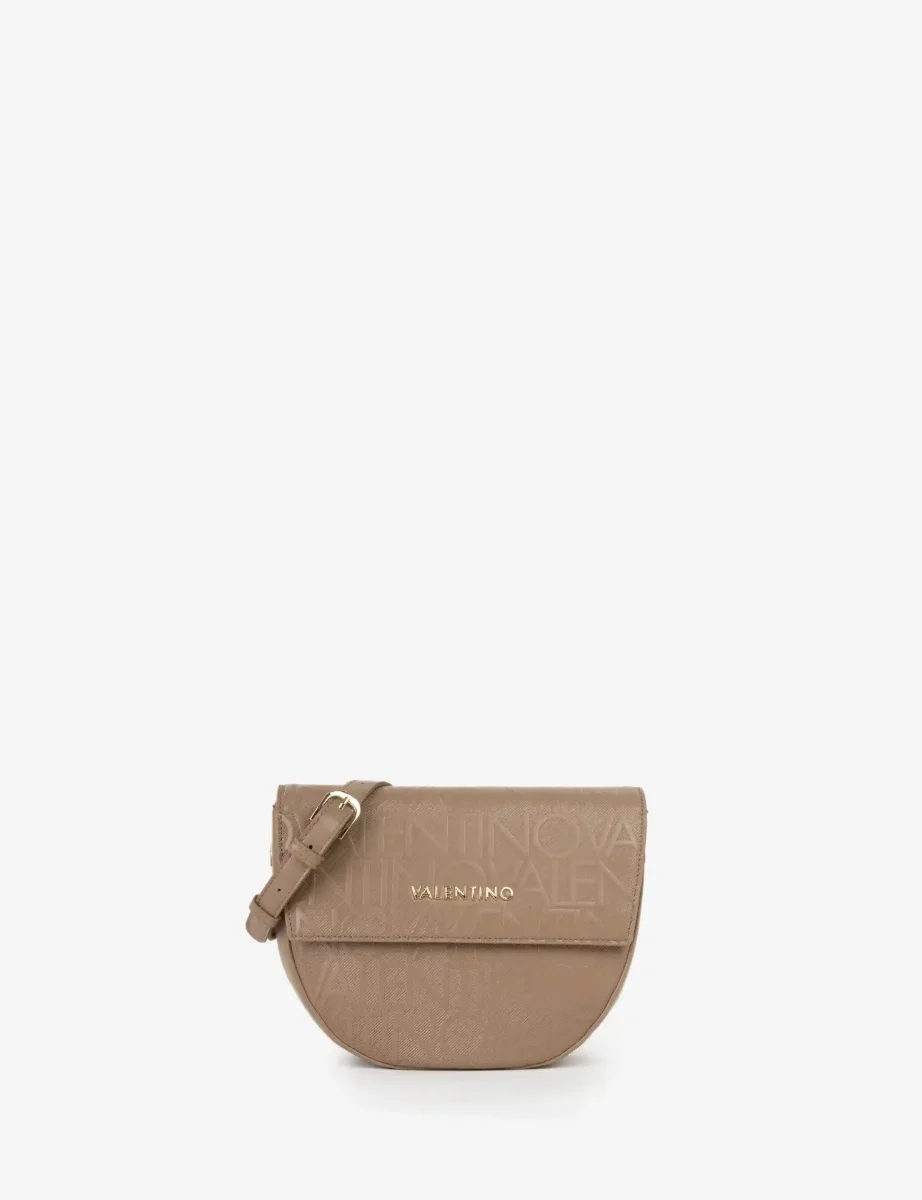 Valentino Gynerva RE Flap Shoulder Bag | Beige