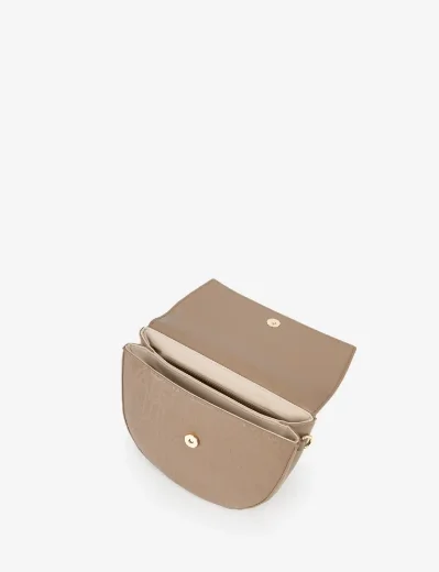 Valentino Gynerva RE Flap Shoulder Bag | Beige