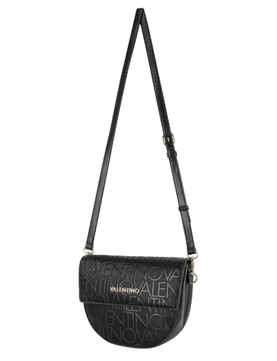 Valentino Gynerva RE Flap Shoulder Bag | Black