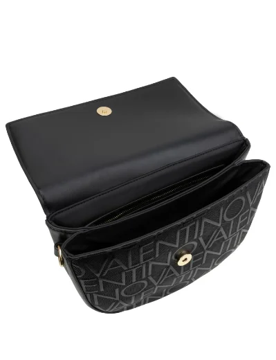 Valentino Gynerva RE Flap Shoulder Bag | Black