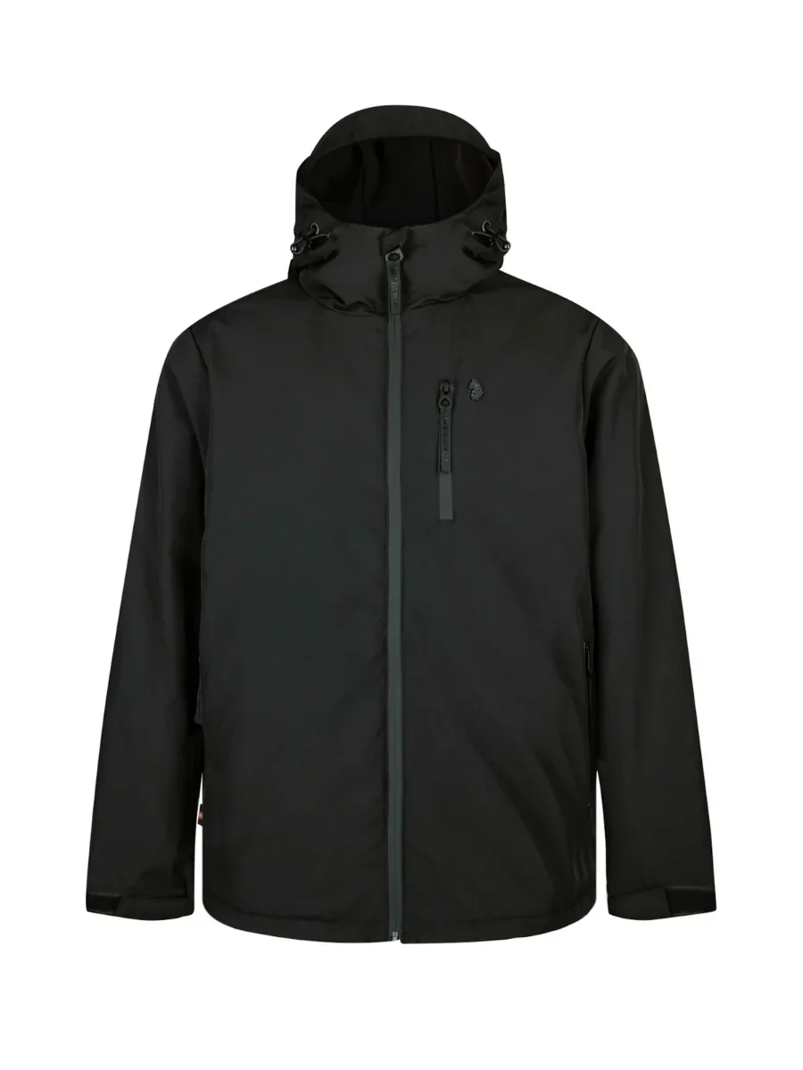 LUKE 1977 Hamburg Hooded Jacket | Black