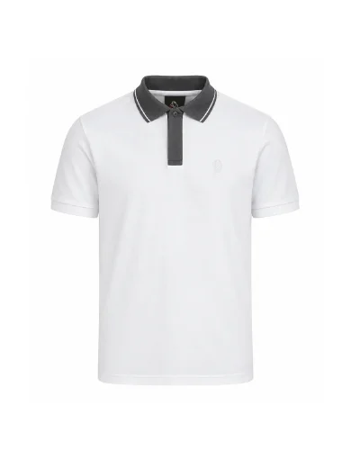 Picture of LUKE 1977 Leo Tonal Polo | White / Concrete 
