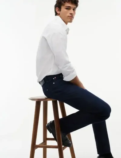 Tommy Hilfiger Denton Slim Straight Jeans | Richard Blue