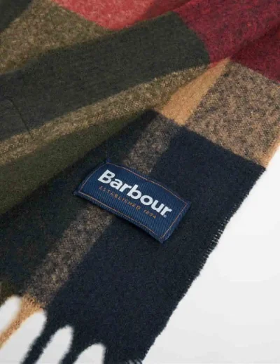 Barbour Westerdale Scarf | Sage\Sandstone