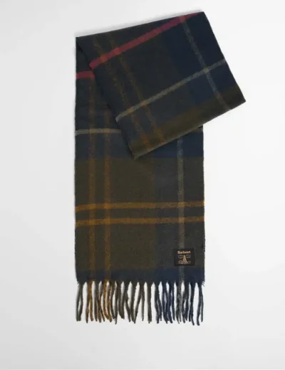 Barbour Yorklane Scarf | Shadow Classic Tartan