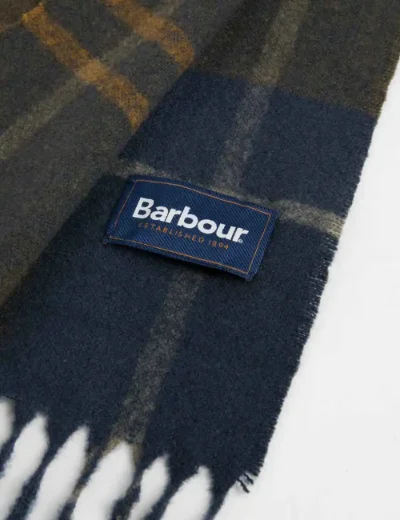 Barbour Yorklane Scarf | Shadow Classic Tartan