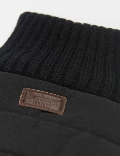 Barbour Banff Quilted Gloves | Black
