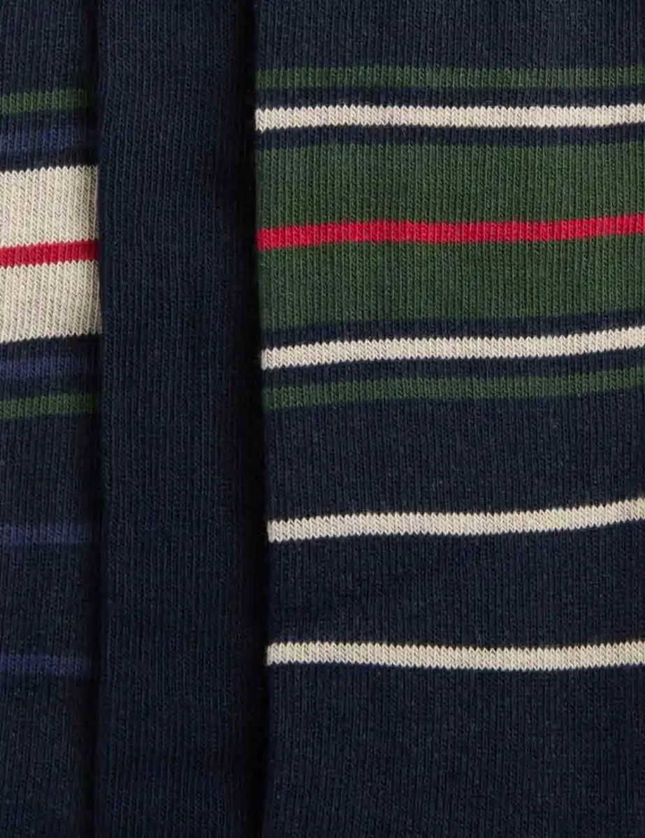 Barbour Tartan Sock Gift Set | Evergreen