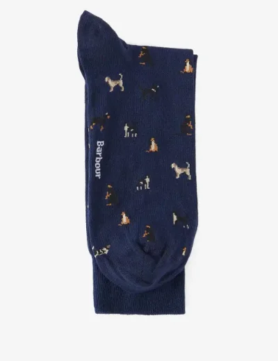 Barbour Mavin Socks | Mid Blue