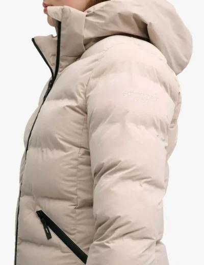 Superdry City longline Microfibre Jacket | Mushroom
