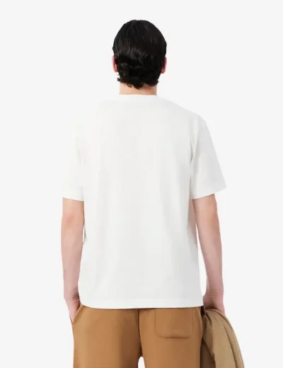 Lacoste Mens Pima Cotton Pique T-Shirt / White