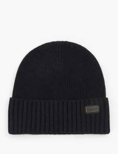 Barbour International Mens Chester Beanie | Black