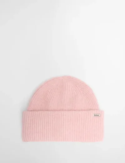 Barbour Womens Enid Beanie / Pink