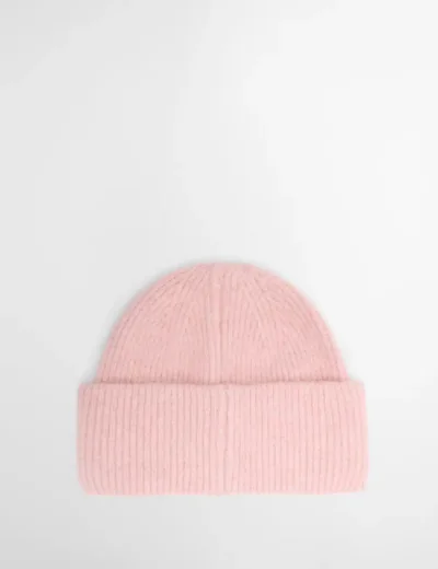 Barbour Womens Enid Beanie / Pink