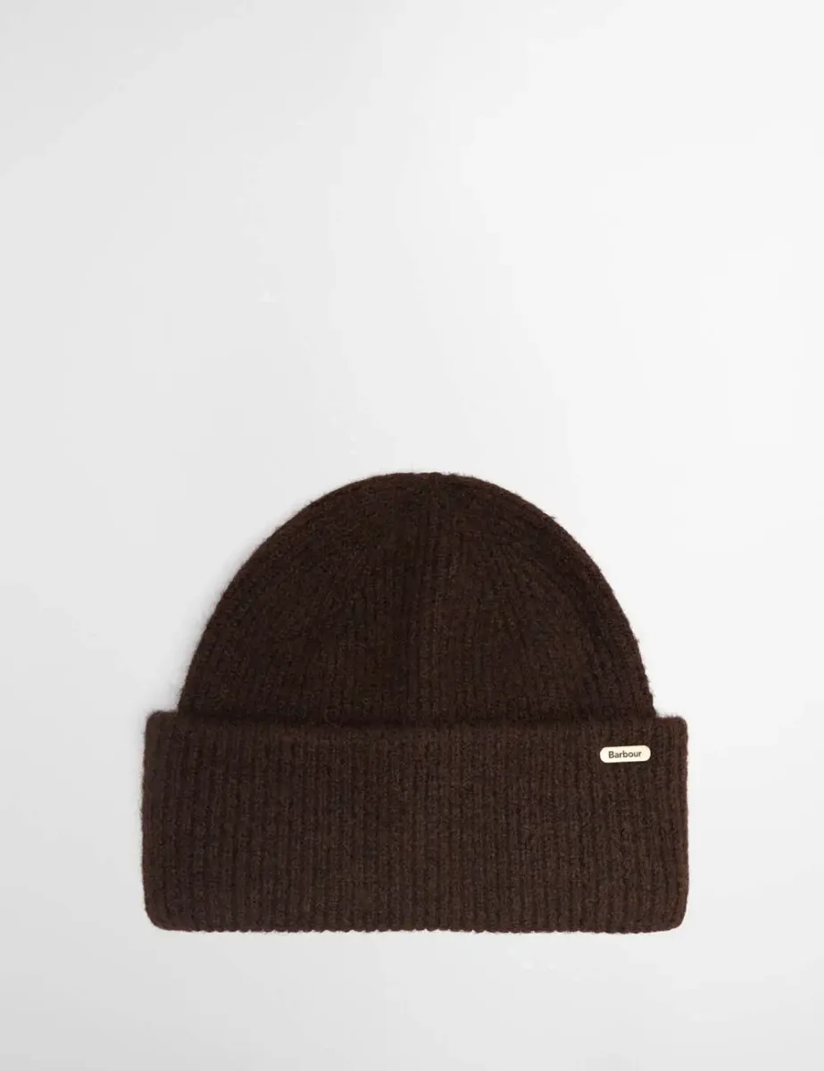 Barbour Womens Enid Beanie / Rustic